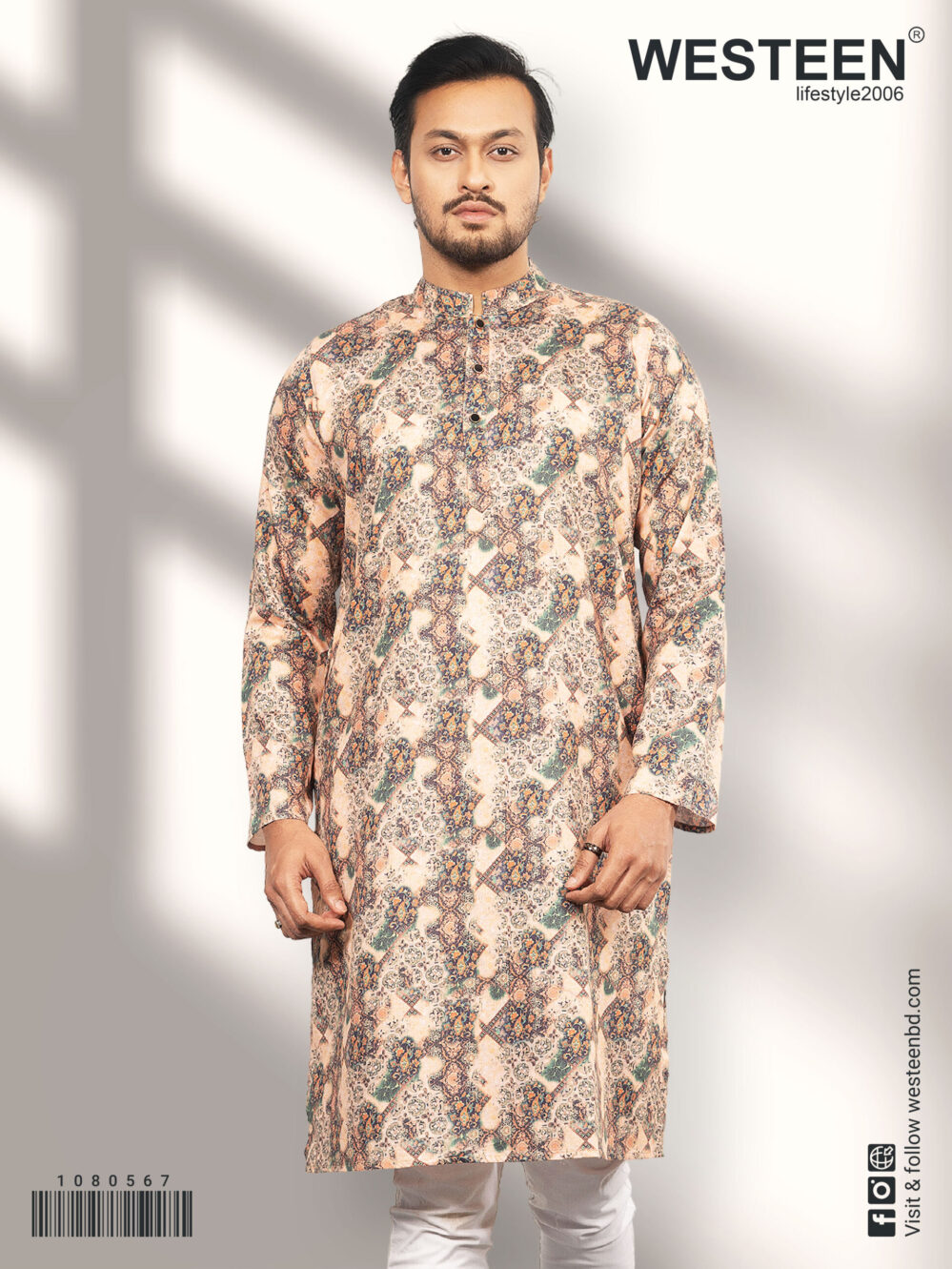 Westeen Men's Classic Panjabi