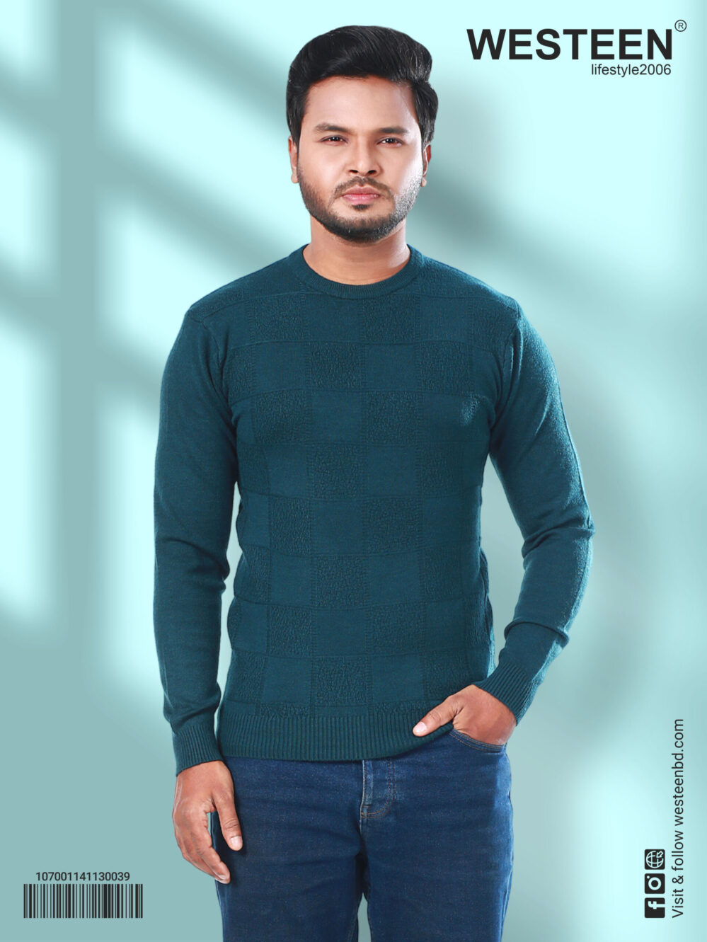 Westeen Men's Casual Sweater
