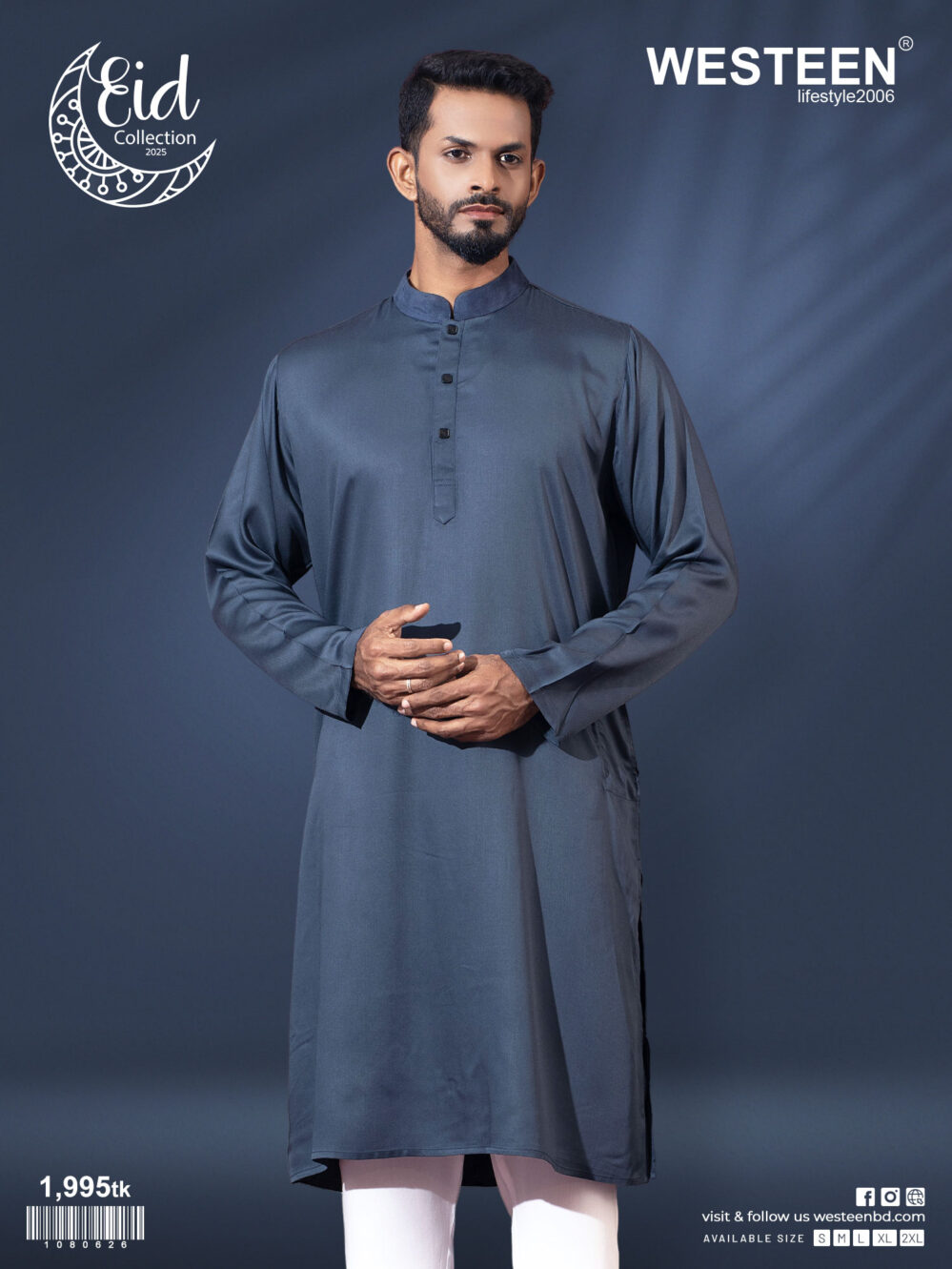Westeen Men's Classic Panjabi