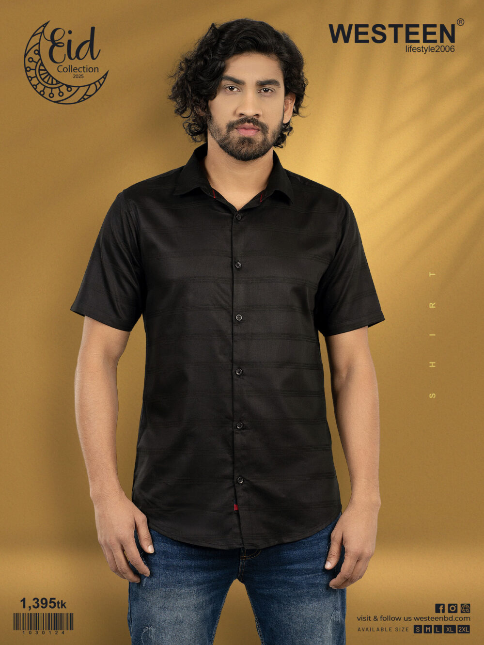 Westeen Men’s Casual Half Shirt
